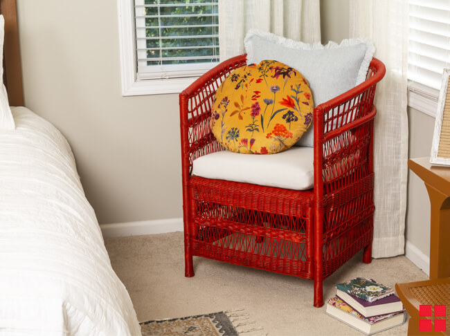 Sit Pretty with Satin Paprika