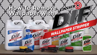 Removing Wallpaper is Simple with DIF Wallpaper Removal Products!