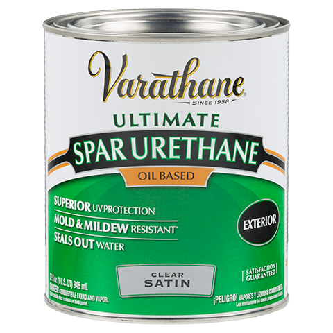 Varathane Ultimate Oil Based Spar Urethane Clear Satin Paint