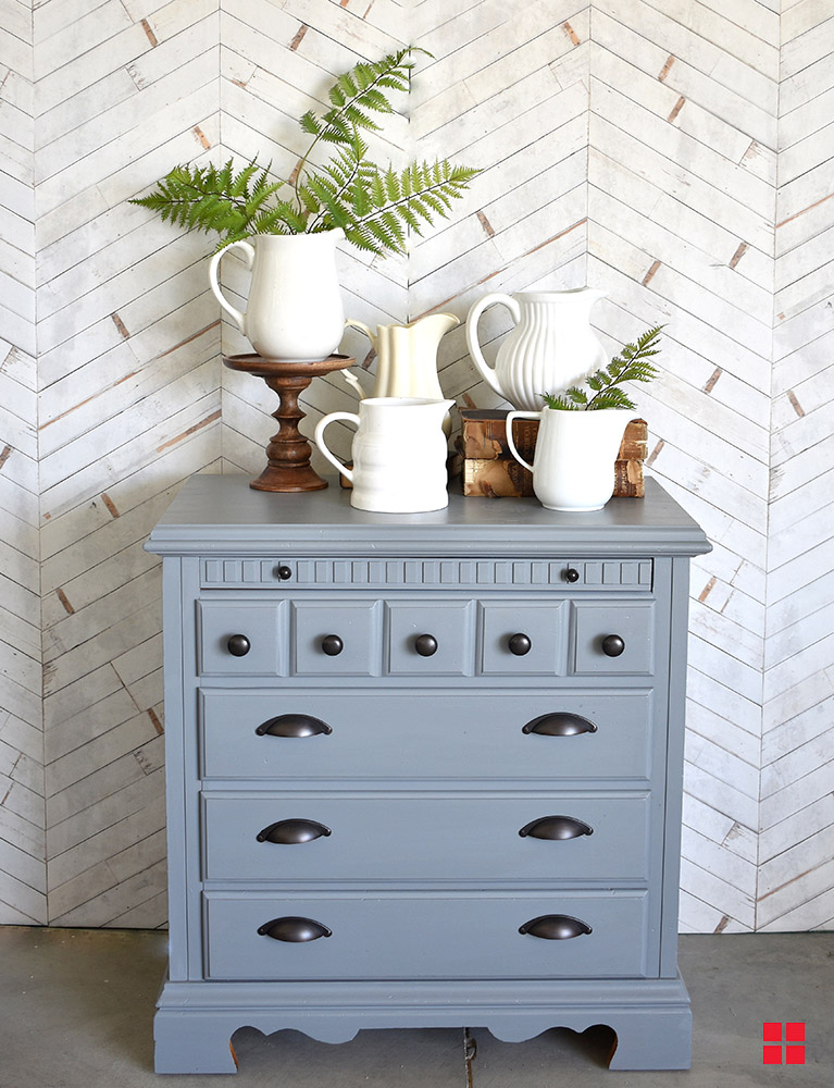 Gray Dresser After