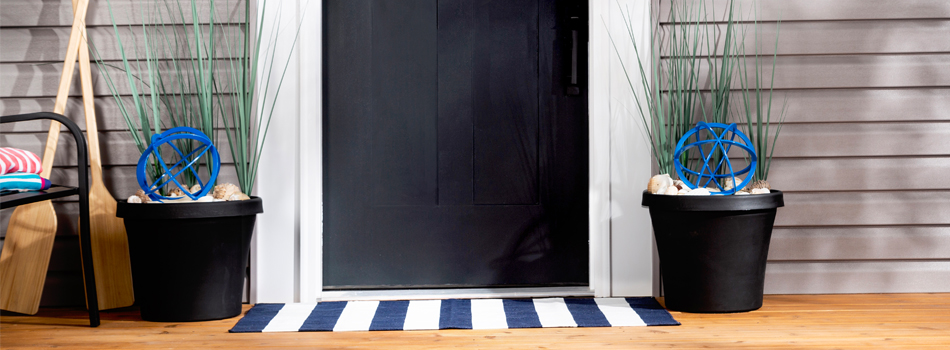 Summer Urn Planters with Orbs