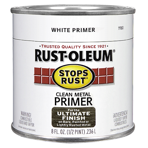 Rust-Oleum Stops Rust Clean Metal White Primer Paint