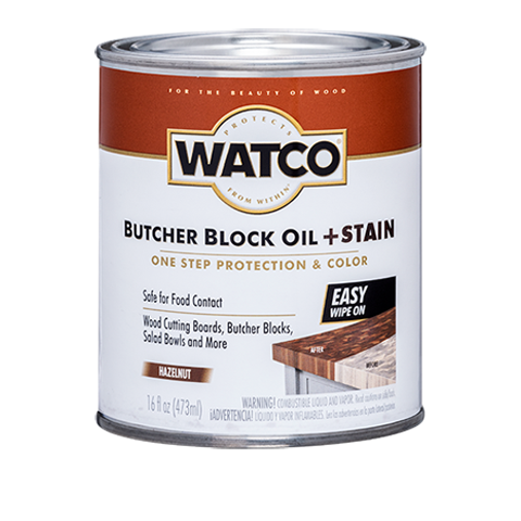 Tools Butcher Block Oil + Stain