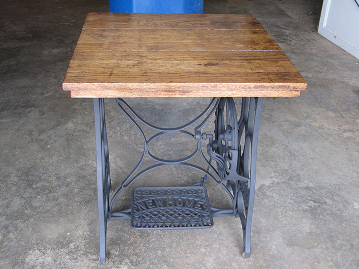 Rustic Sewing Table after