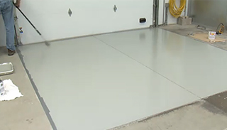 Patch, Paint and Pretect Concrete Floors