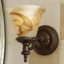 Brown Sconce Light