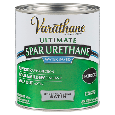 Varathane Ultimate Water Based Crystal Clear Satin Spar Urethane