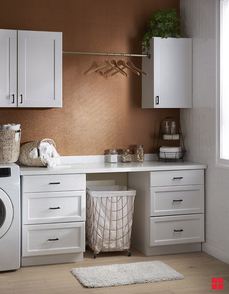Glitter Laundry Room