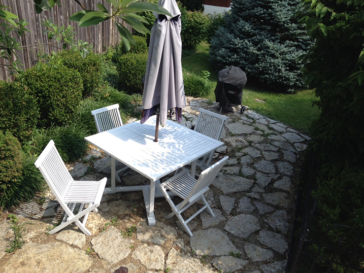 Patio Furniture after