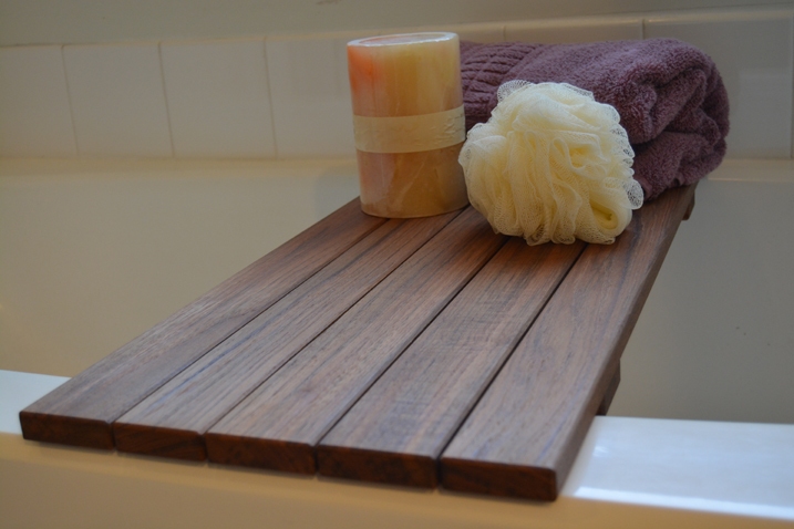 teak bath seat and/or bath caddy