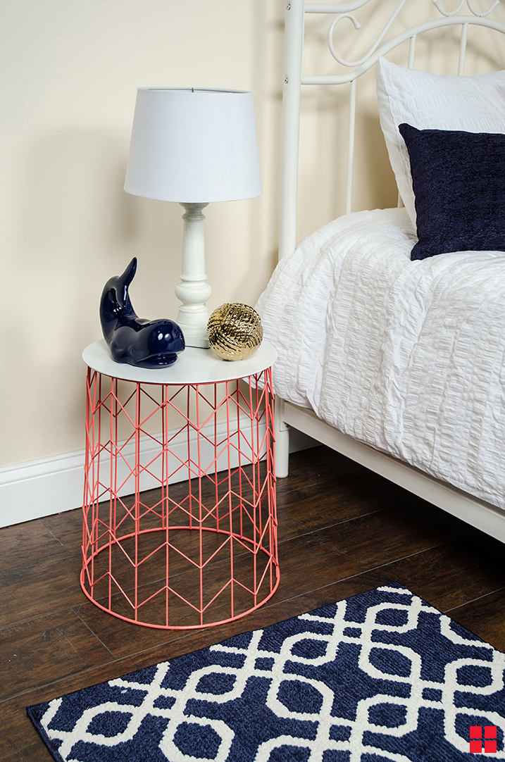 DIY Trash Can Nightstand