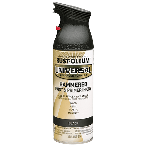 Rust-Oleum Universal Hammered Black Paint & Primer Spray Paint