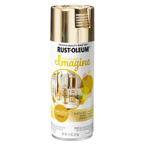 Rust-Oleum Imagine Craft & Hobby Metallic Gold Spray Paint