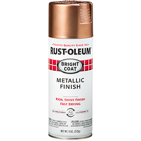 Rust-Oleum Bright Coat Metallic Finish Rose Gold Spray