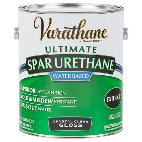 Varathane Ultimate Water Based Crystal Clear Gloss Spar Urethane