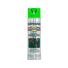 Rust-Oleum Professional Inverted Fluorescent Green Marking Spray Paint