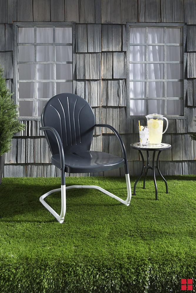 Stops Rust Metal Chair Makeover After