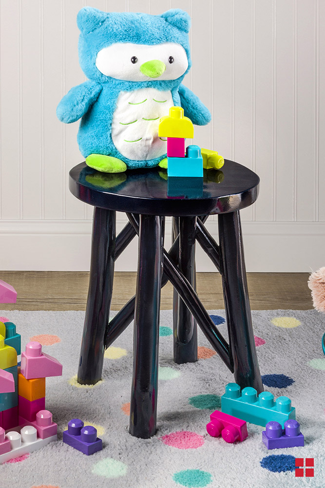 Deep Navy Stool