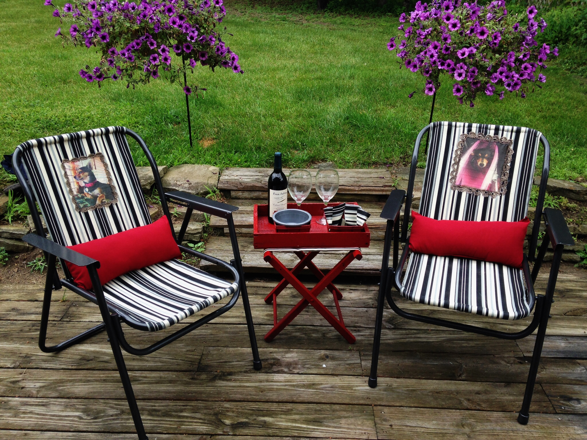 Personalized Patio Chairs after