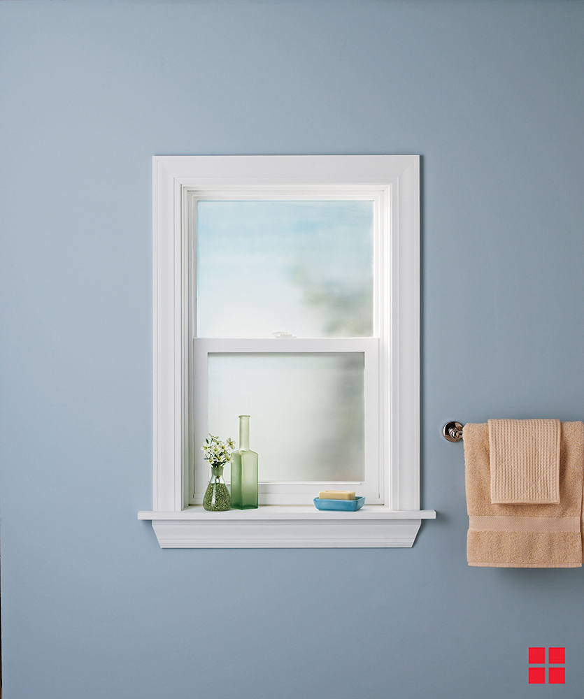 Frosted Glass Bathroom Window