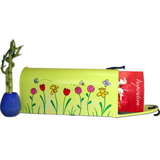 happy spring mailbox