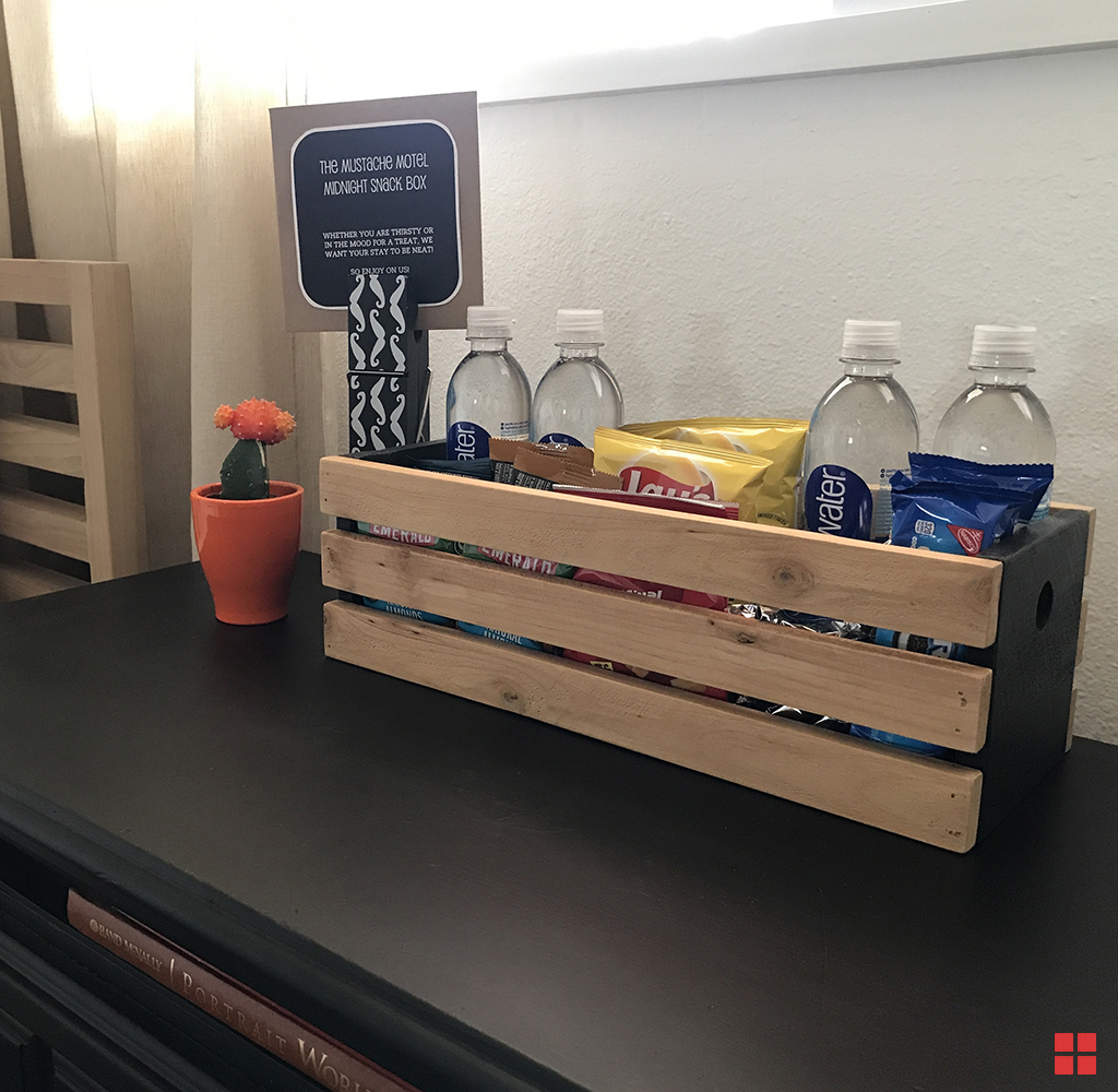 Wood Snack Caddy