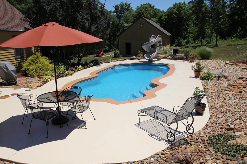 Update pool deck