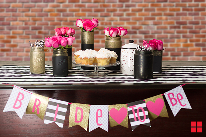 Glitter Centerpiece
