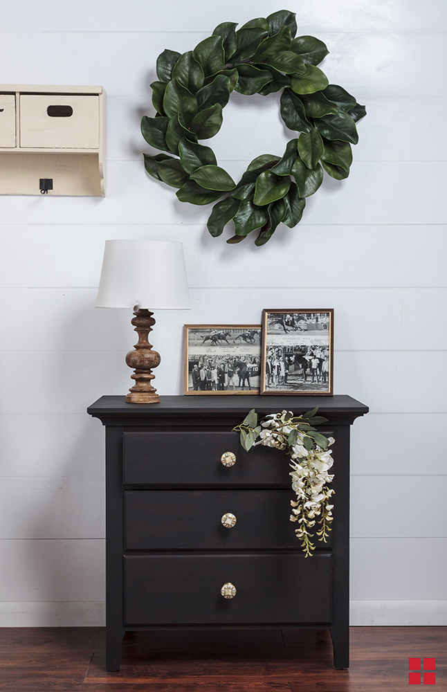 Eclipse Black Blue Dresser