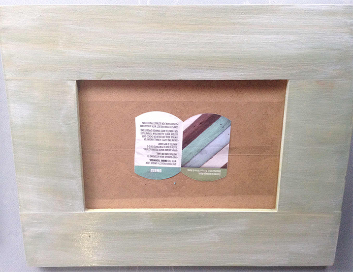 White Wash Picture Frame