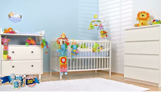 35 Reasons to Prime. Reason #20... Home Office Becomes a Nursery