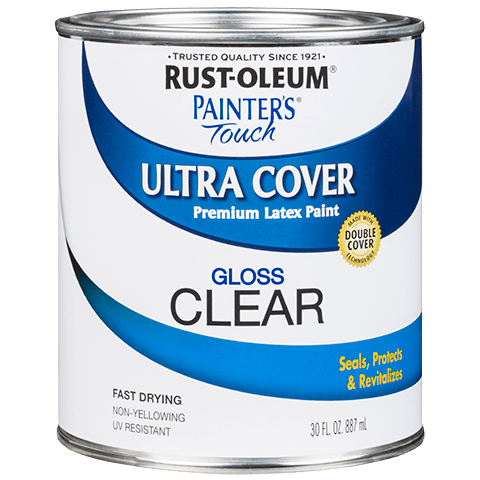 Rust-Oleum Painter's Touch Ultra Cover Gloss Clear Brush On Paint