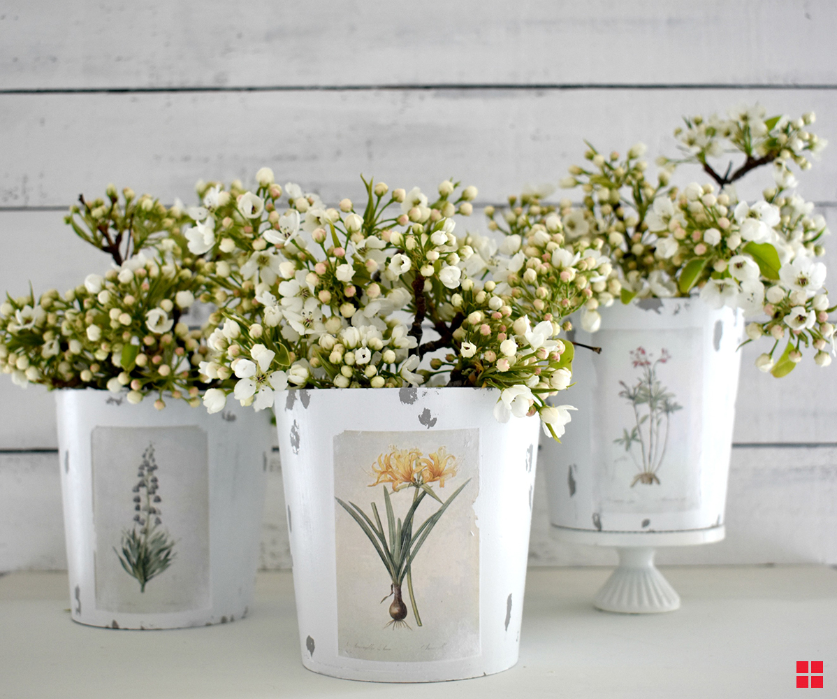 Photo Transfer Planter